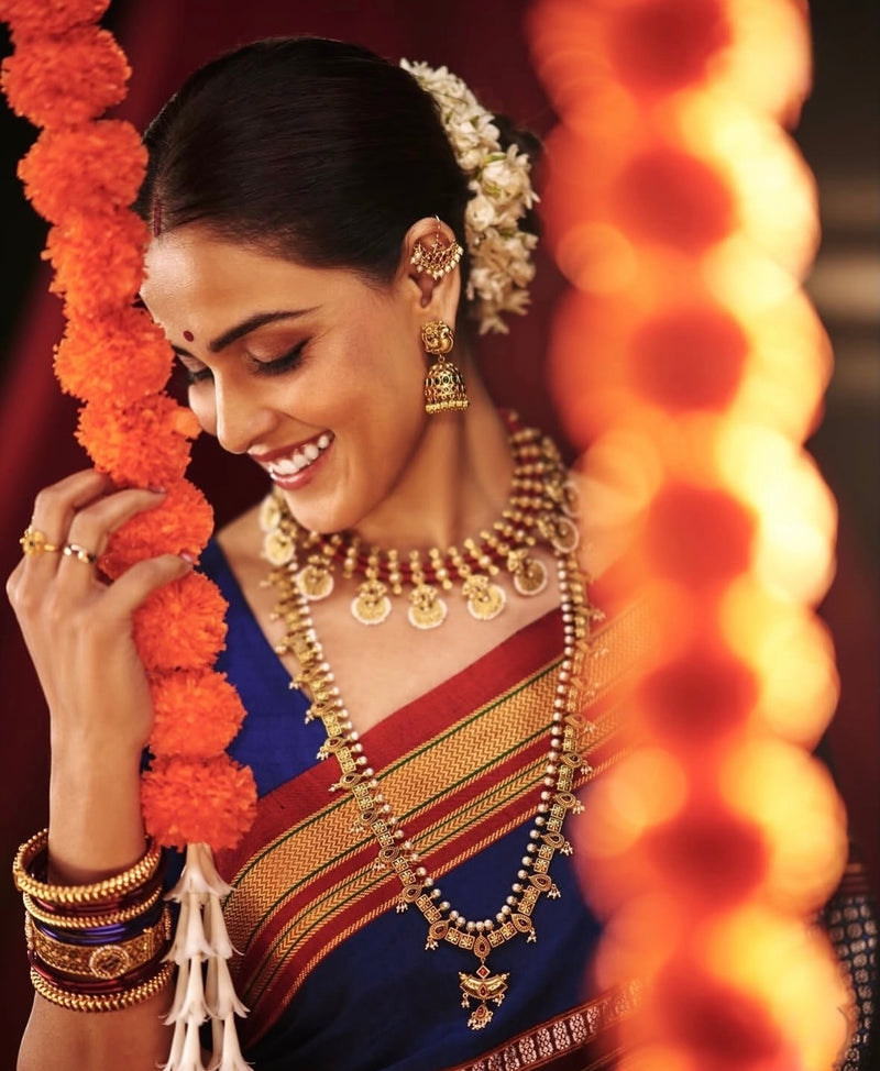 Timeless Elegance of Ilkal Khan Sarees - Inspired by Genelia