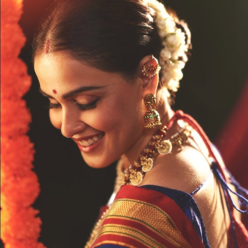 Timeless Elegance of Ilkal Khan Sarees - Inspired by Genelia