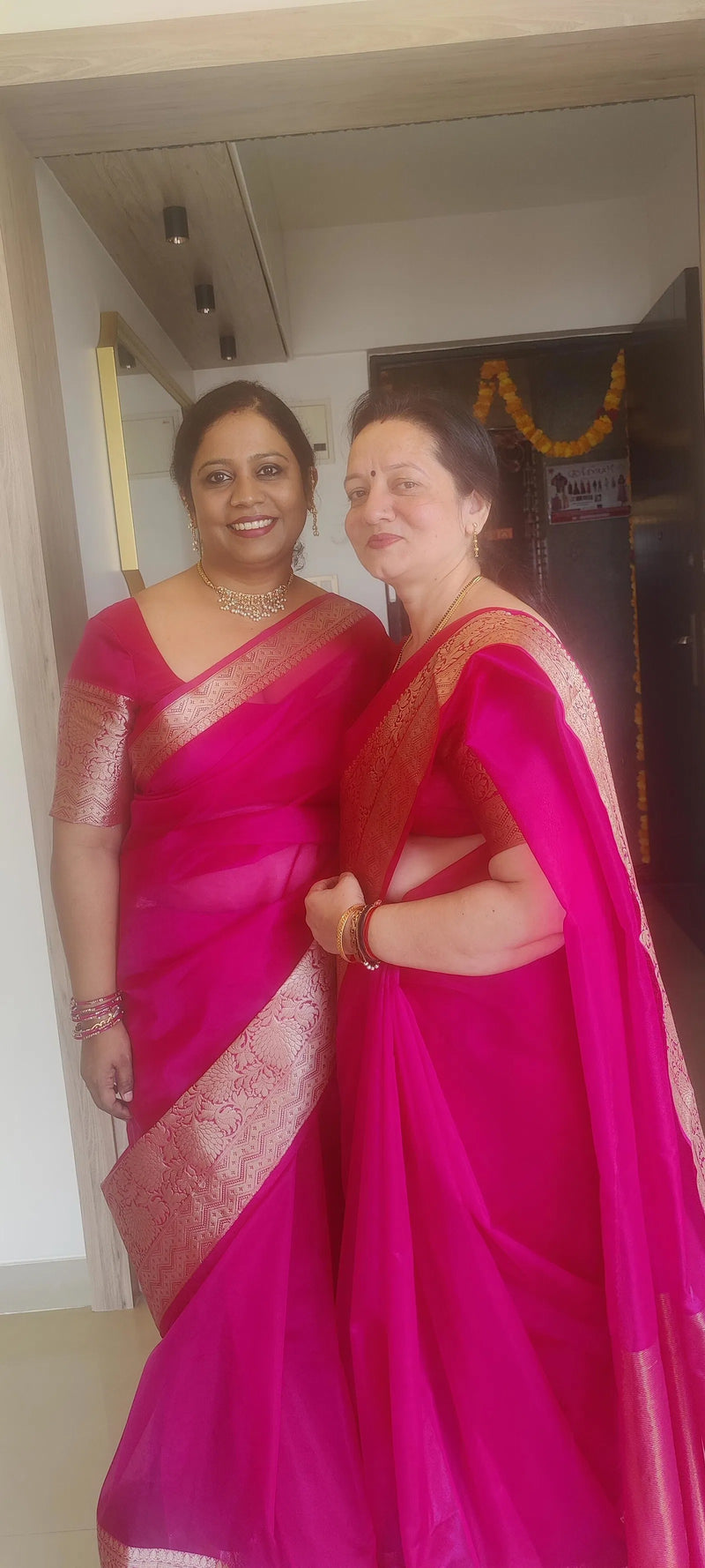 Banarasi Organza Zari Saree