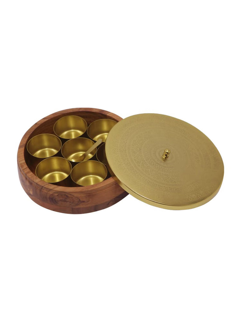 BPA-Free Wooden Dry Fruit Storage Container