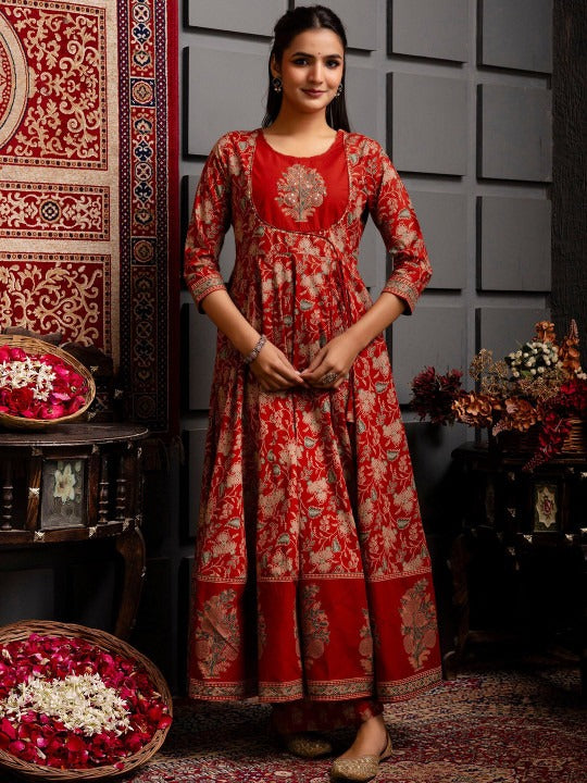 Noor Zareen Anarkali Suit Set