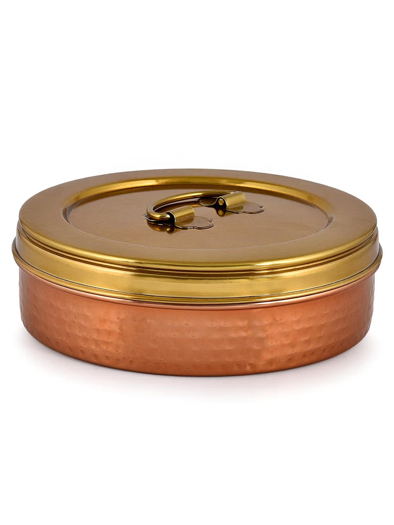 Stainless Steel Elan Roti Papad Storage Box