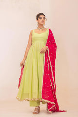 Georgette Kanika Elegant Suit Set Outfit