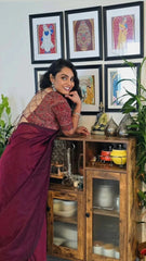 Ajrakh Cotton Backless Knot Blouse