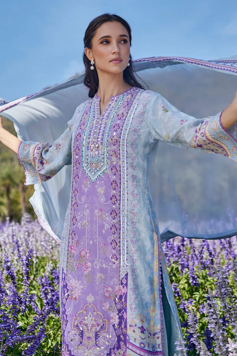 Aarzoo-Printed Pakistani Suit Set