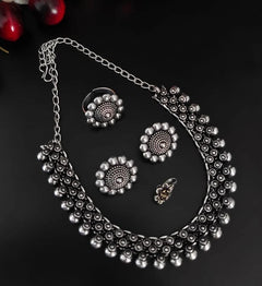 Silver Elegance 4-Piece Jewelry Set