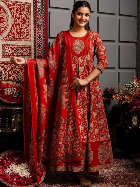 Noor Zareen Anarkali Suit Set