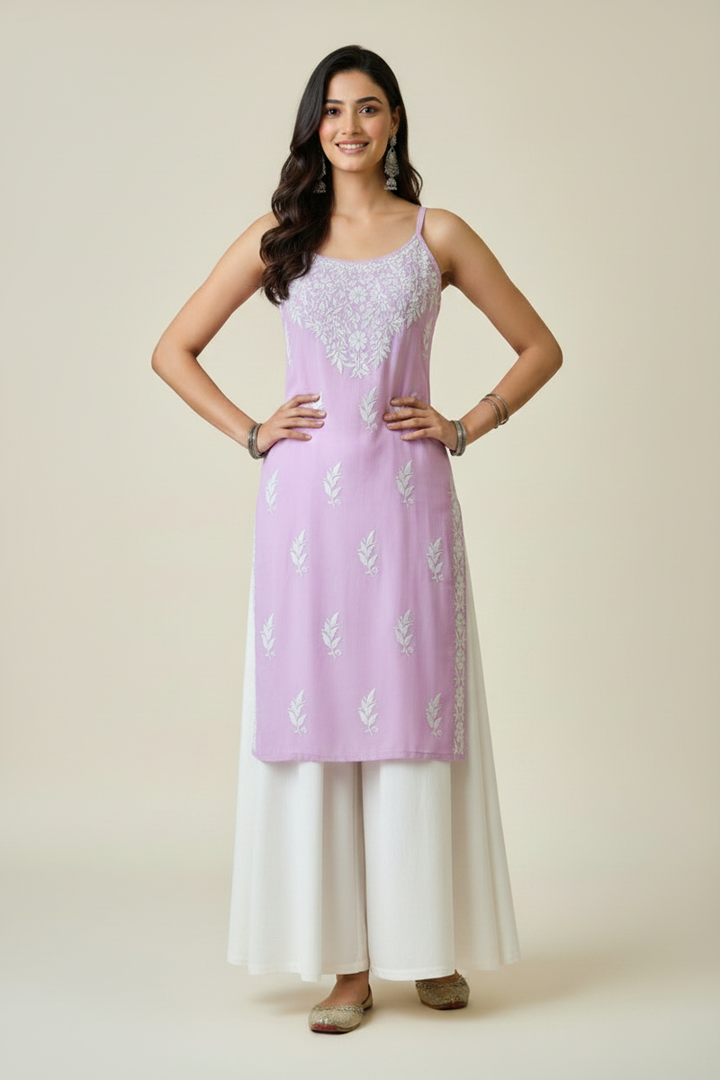Blossom Noor Chikankari Kurti