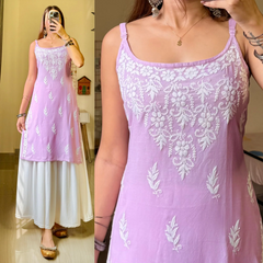 Blossom Noor Chikankari Kurti