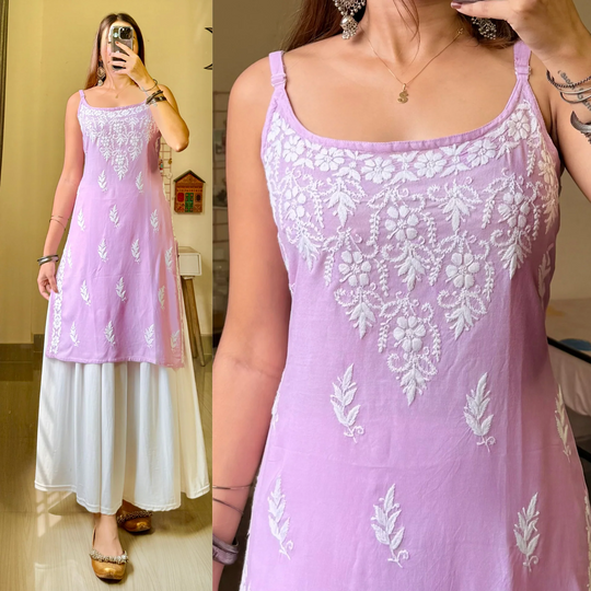 Blossom Noor Chikankari Kurti