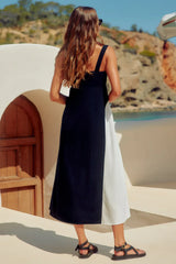 Elegant Cotton Maxi Dress