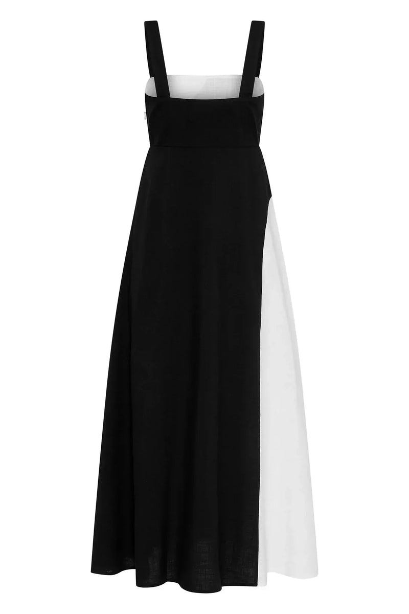 Elegant Cotton Maxi Dress