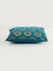 Multicoloured Zari Ethnic 5-Piece Cushion Covers