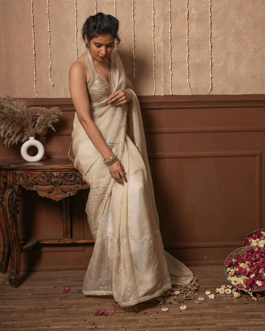Naaz – Pure Mul Chanderi Saree
