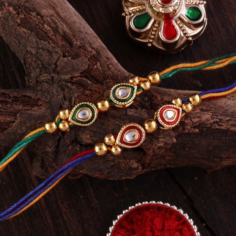 Heritage Kundan Ethnic Rakhi