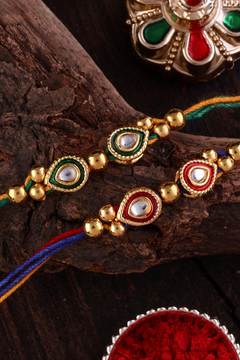 Heritage Kundan Ethnic Rakhi