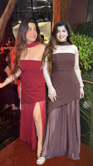 Net Megan Elegant Tube Party Dress