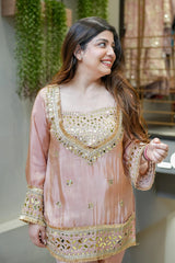 Shimmer Tissue Mirror Co-Ord Set