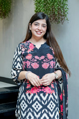 Crepe Vidhita Floral Printed Suit Set