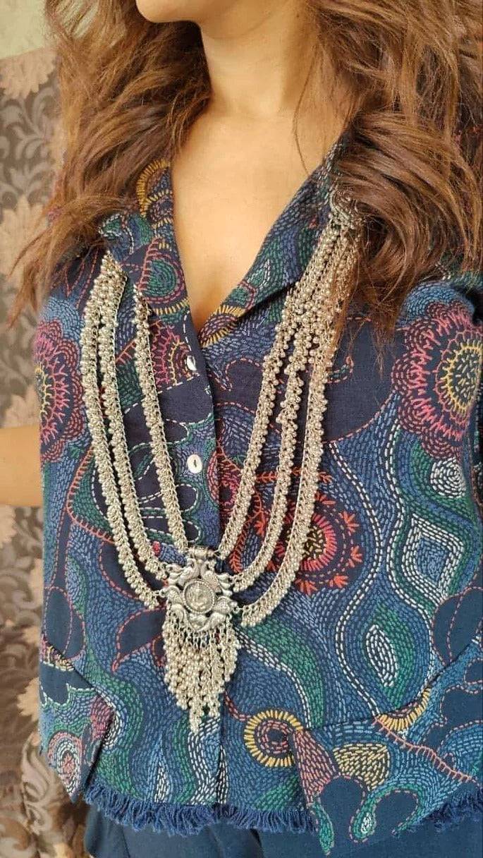 Bold Gold Statement Chain Necklace