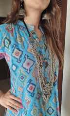 Bold Gold Statement Chain Necklace