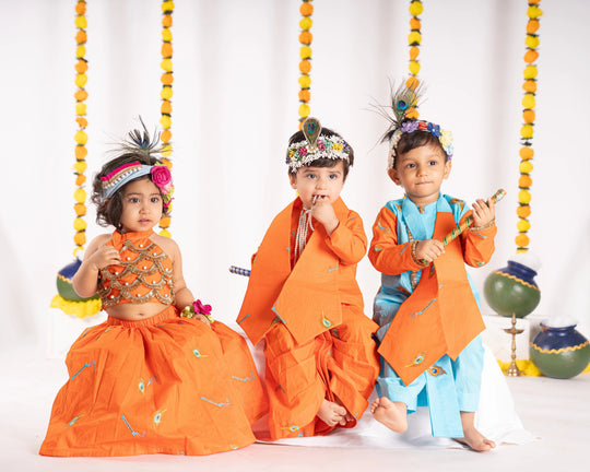 Kurta dhoti set for boys