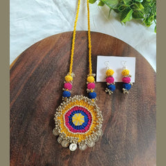 Rajvanya Heritage Mandala Necklace Set