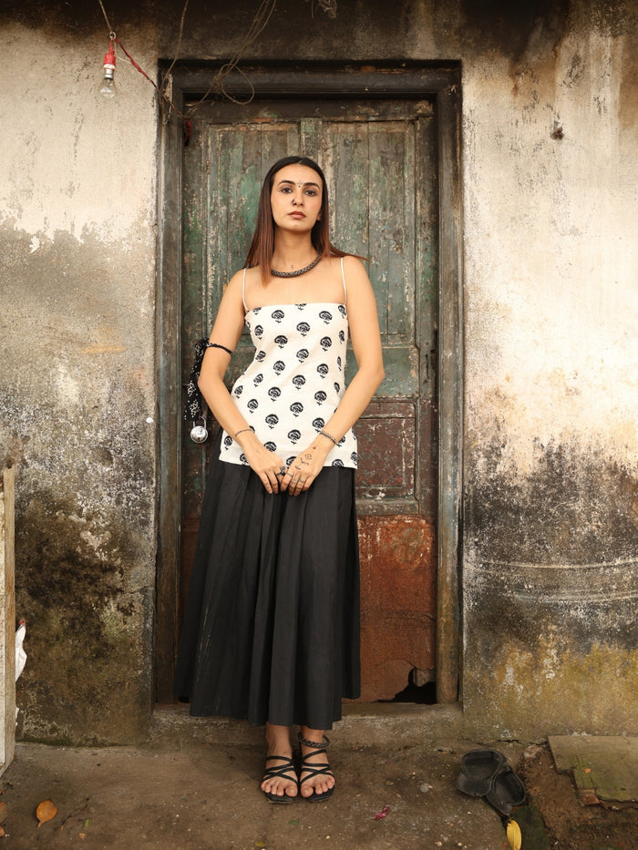 Corset tie-up kurti