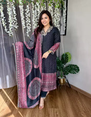 Bemberg silk suit