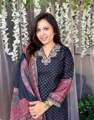 Ajrakh print kurta