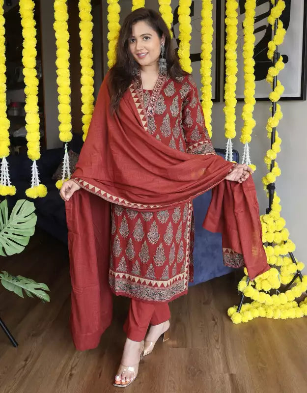 Cotton ethnic wear