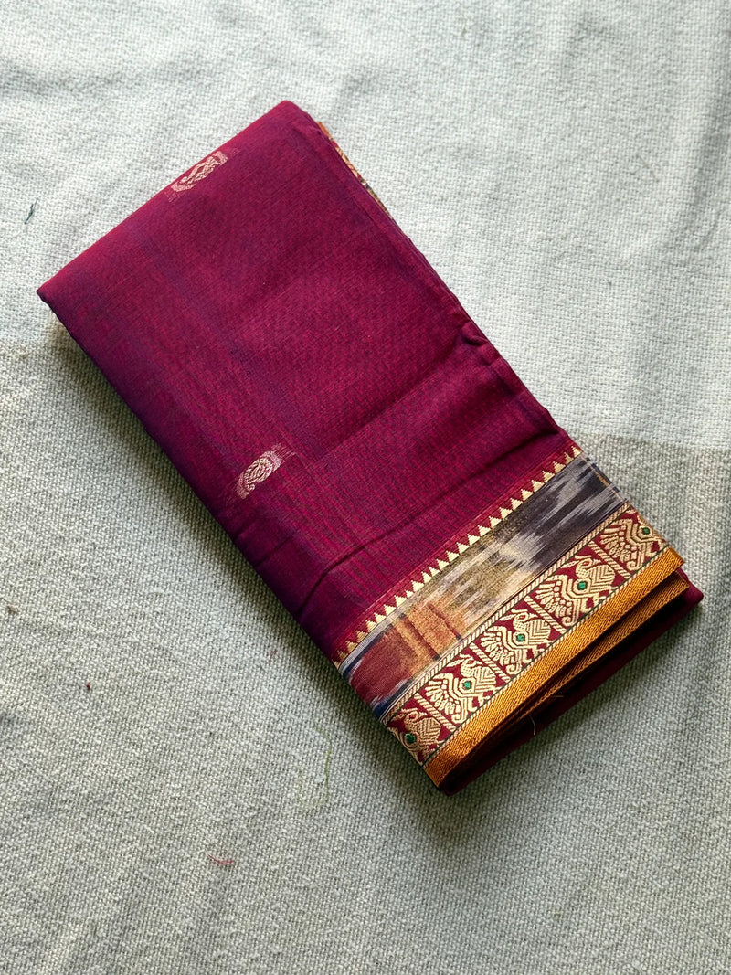 Rajsa Shahi Morpankh Cotton Saree