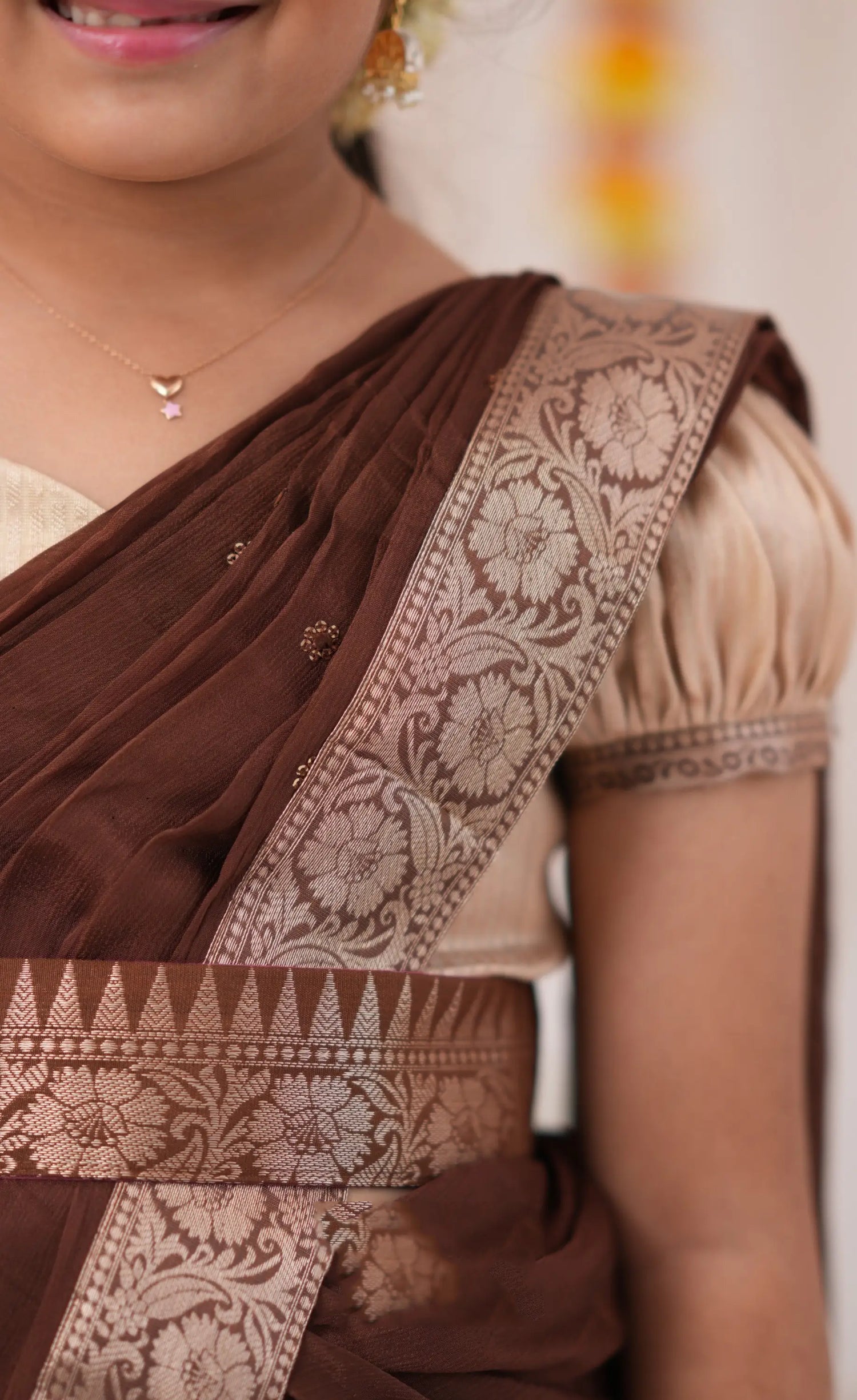 half saree for functions