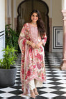 Bollywood Style Floral Embroidered Muslin Suit Set