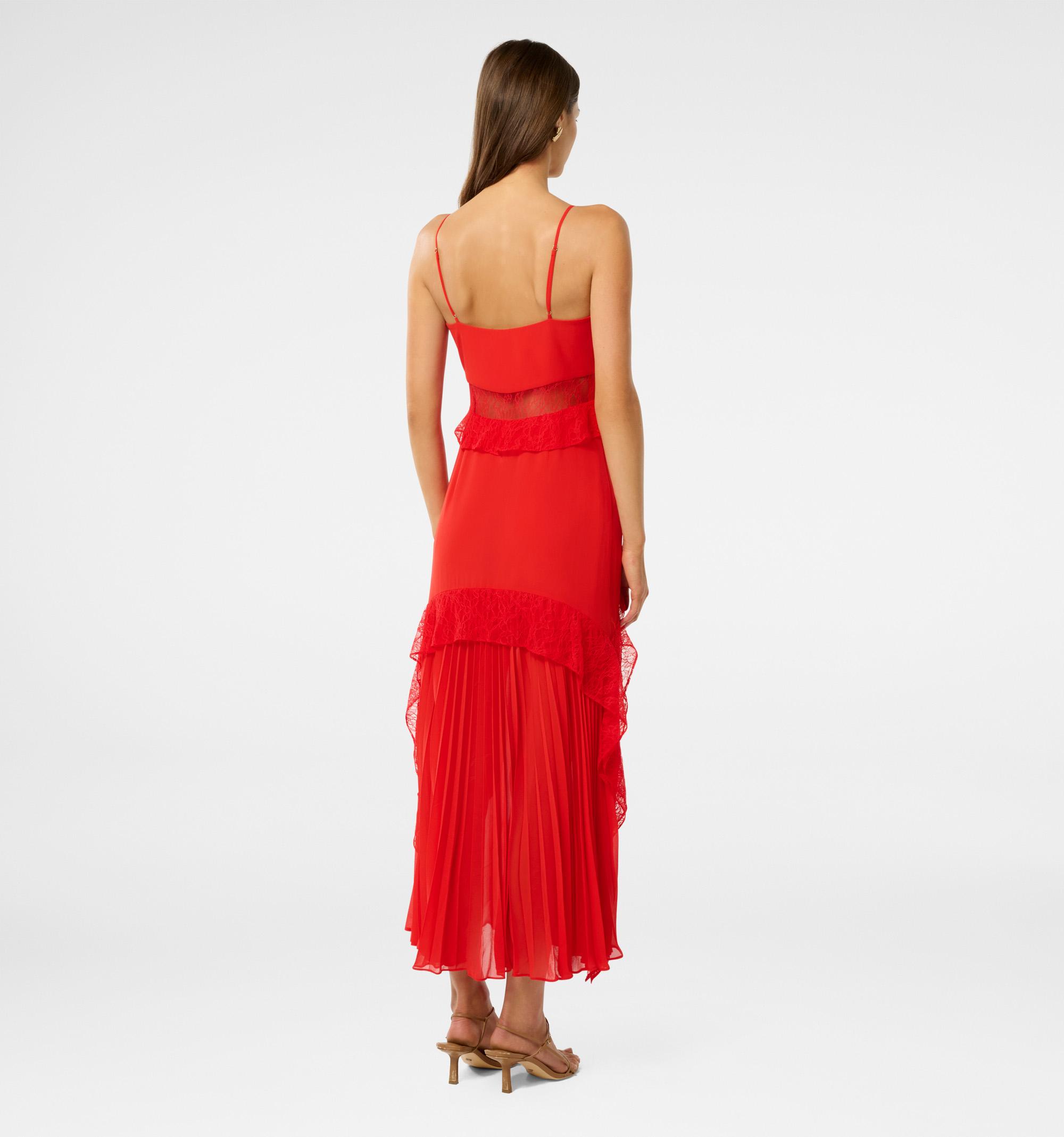 lace cut-out dress