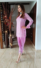 Chanderi Dhoti Pant Set for Women