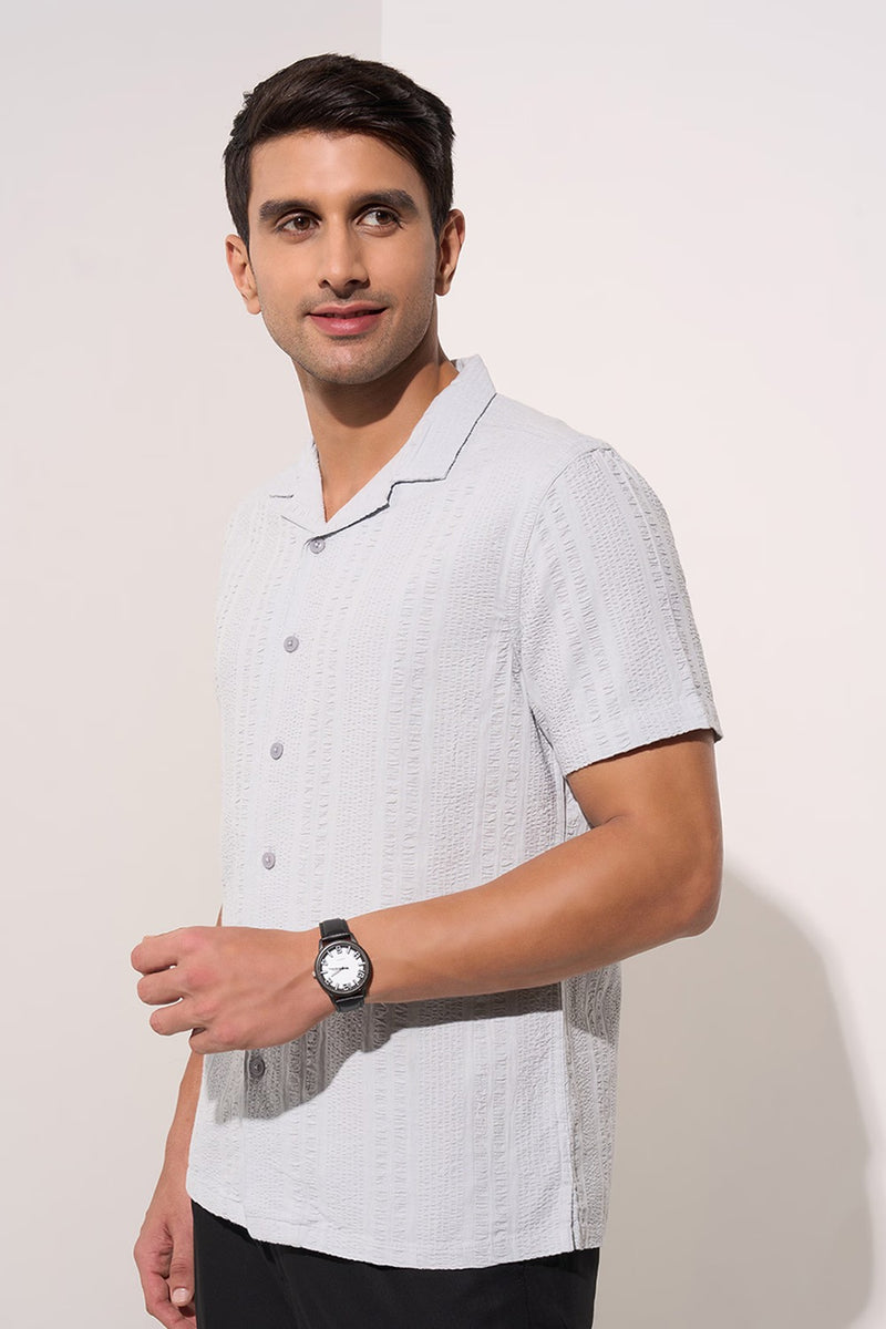 Men’s light blue casual shirt
