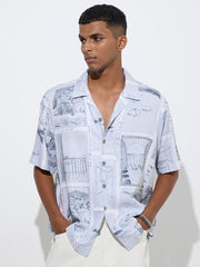 Scenic print shirt