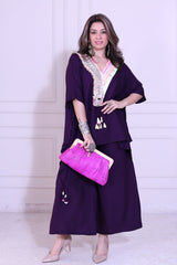 Loom & Luxe Mirror Work Coord Set for Women