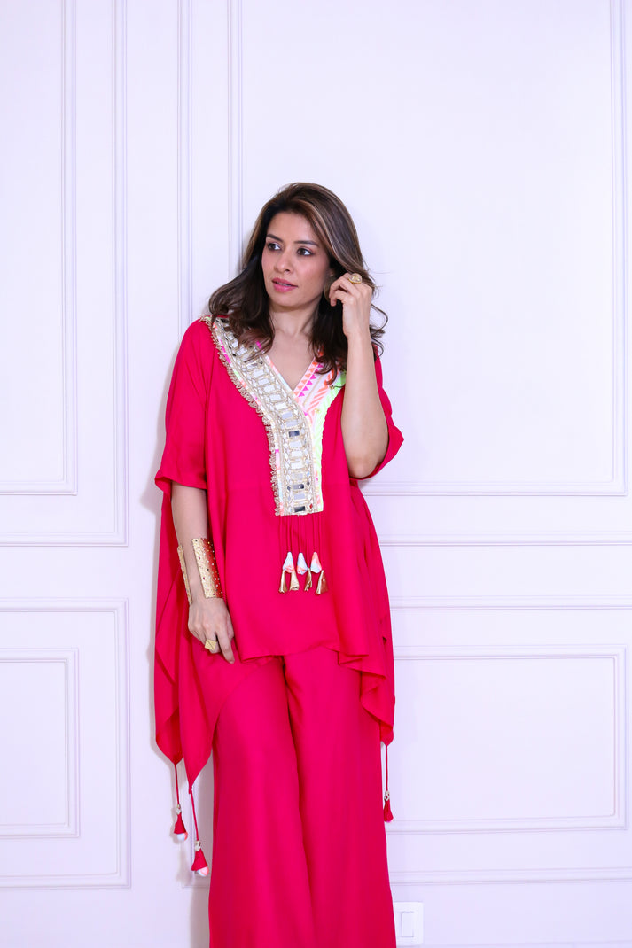 Rayon coord set for women