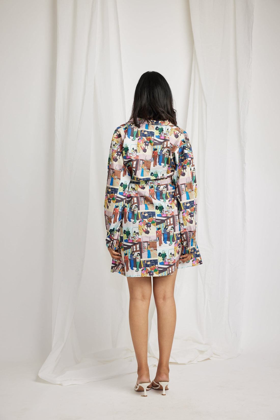 breathable cotton dress
