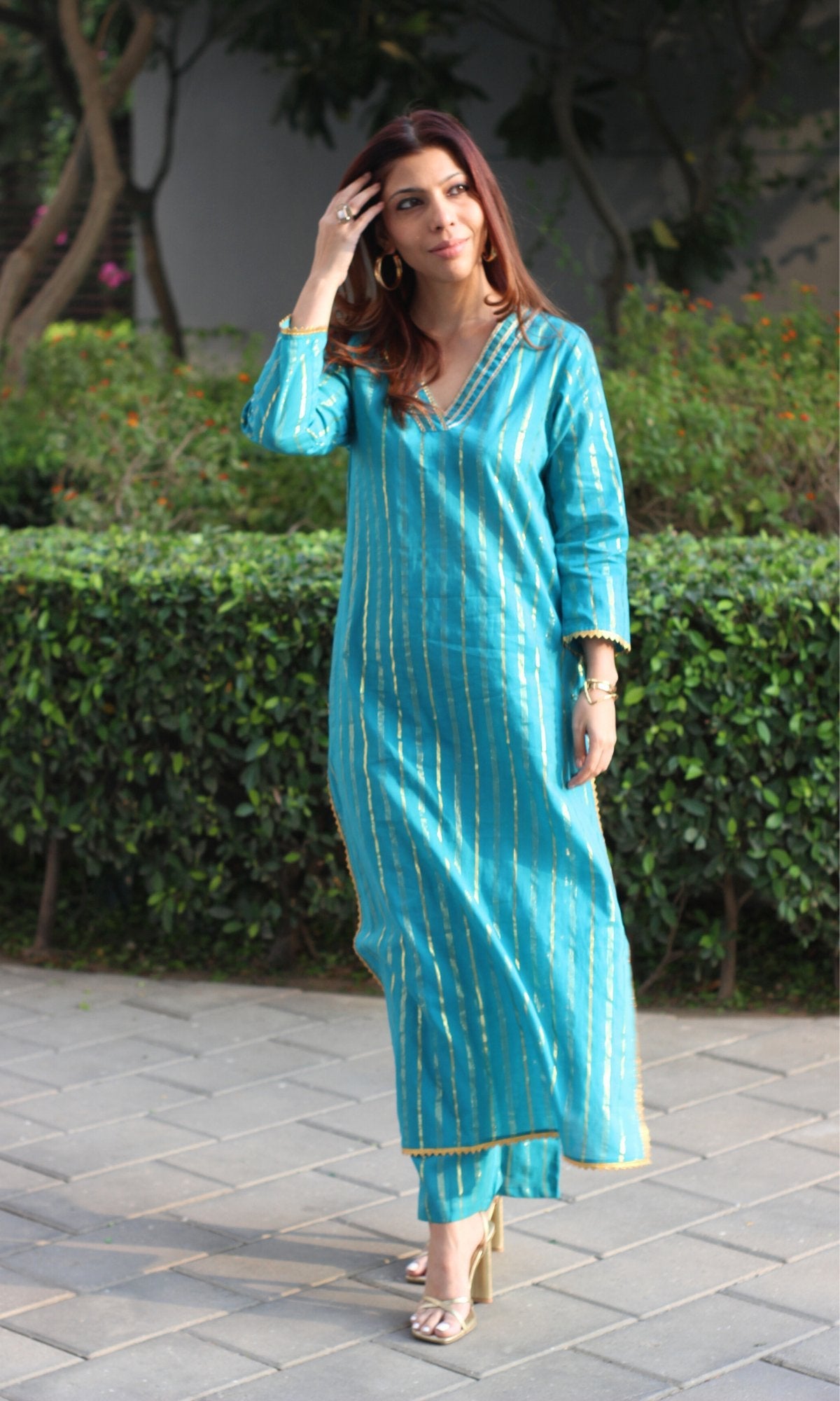 Women's cotton co-ord