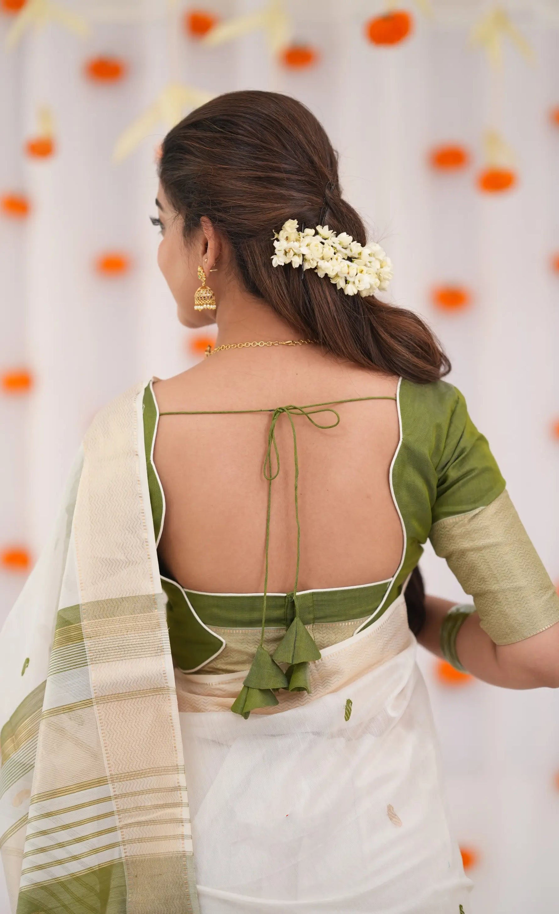 Maheshwari saree for women