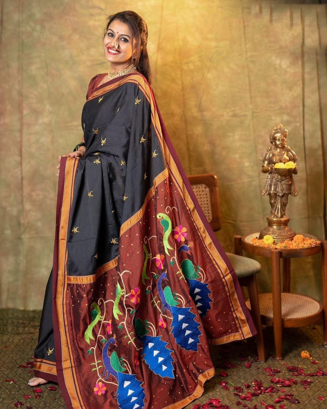 Makarsankranti saree for women