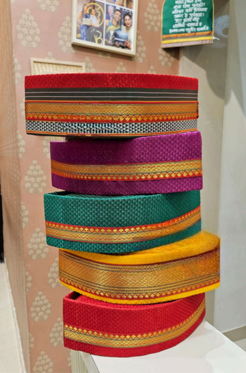 Marathi Wedding Khun Topi Size-24" for Men