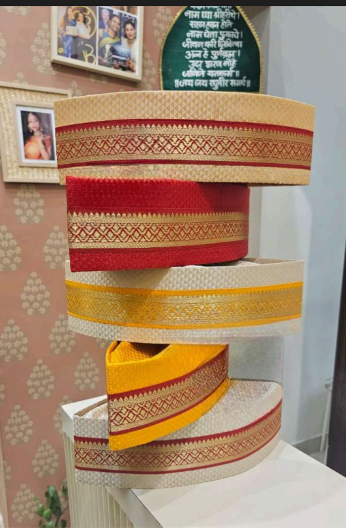 Marathi Wedding Khun Topi Size-24"