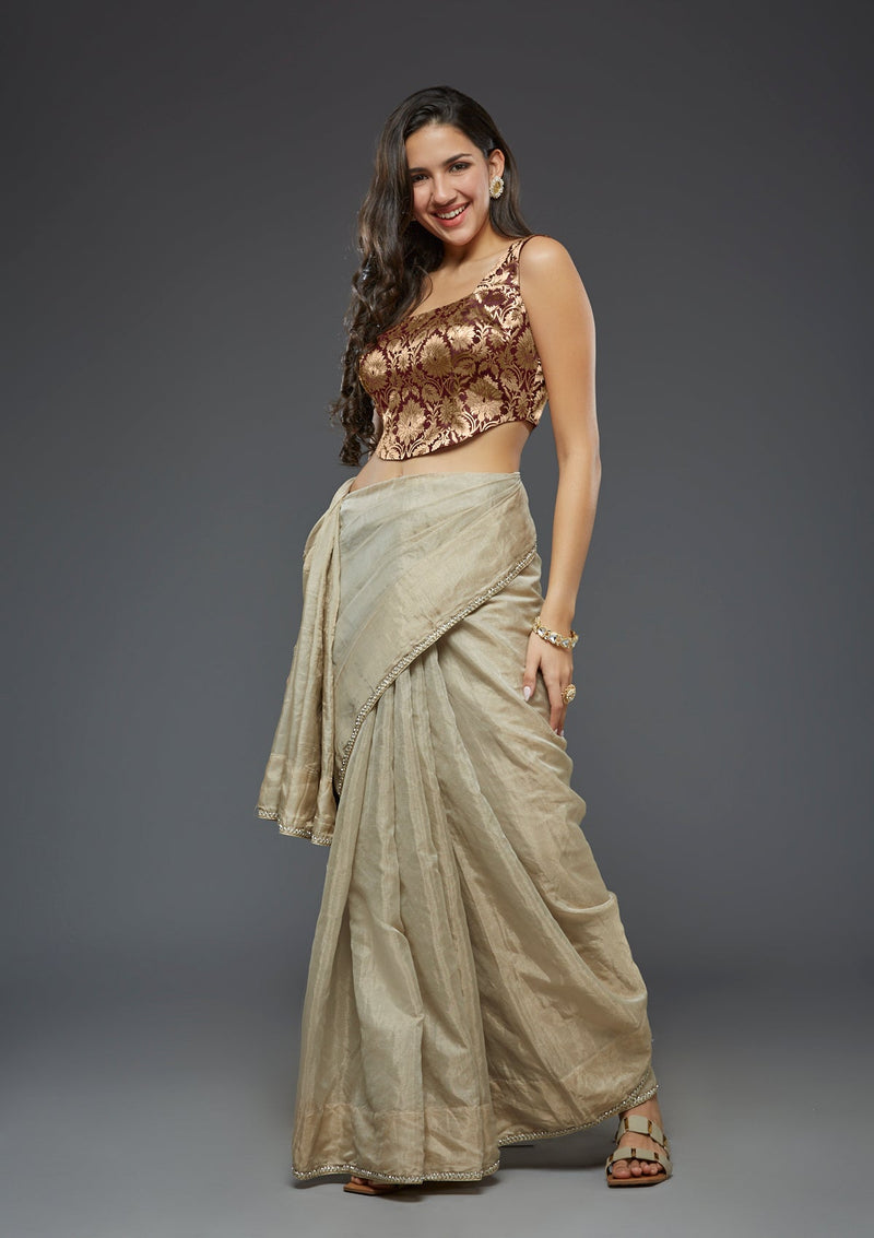 Padded corset blouse for women