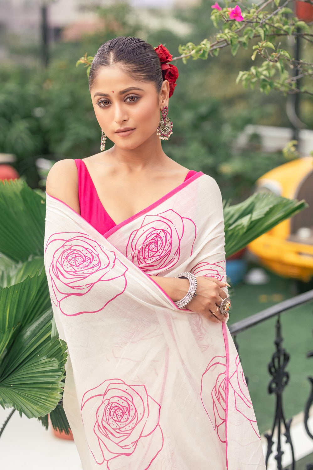 sustainable handloom saree