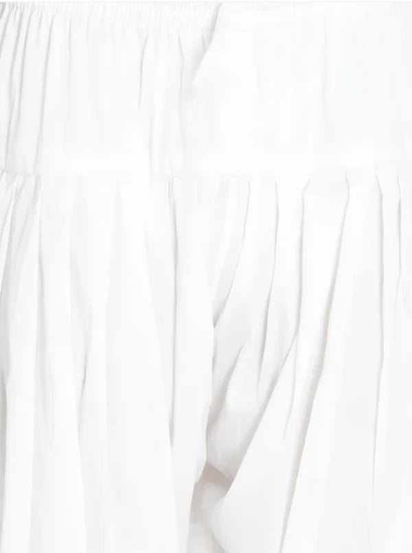 White Salwar Pants