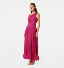 ruched bodice dress